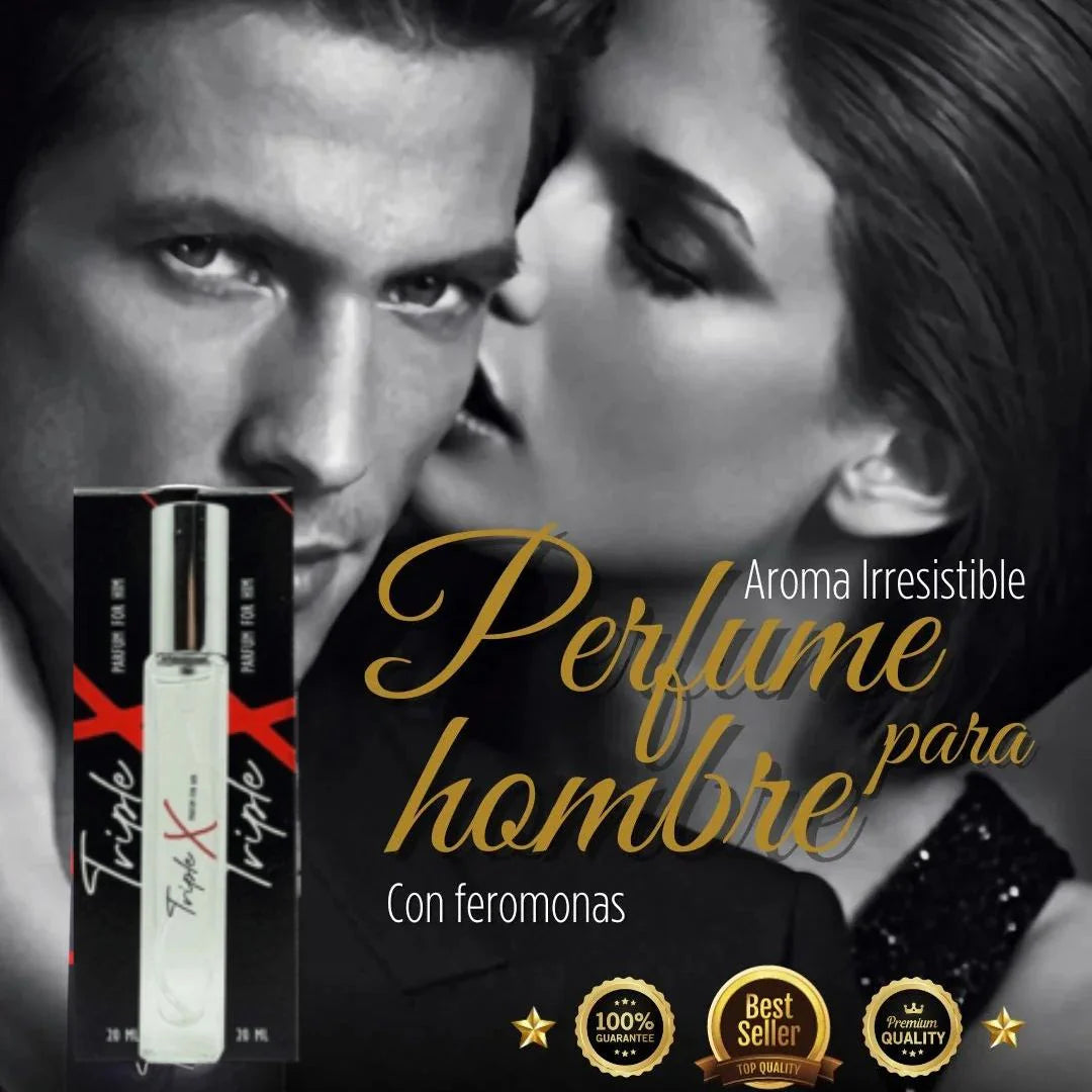 PERFUME FEROMONAS TRIPLE X HOMBRE 30ML