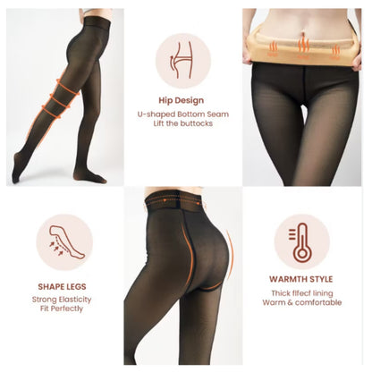 Pantys Polar Efecto Piel 2X1 TallaU