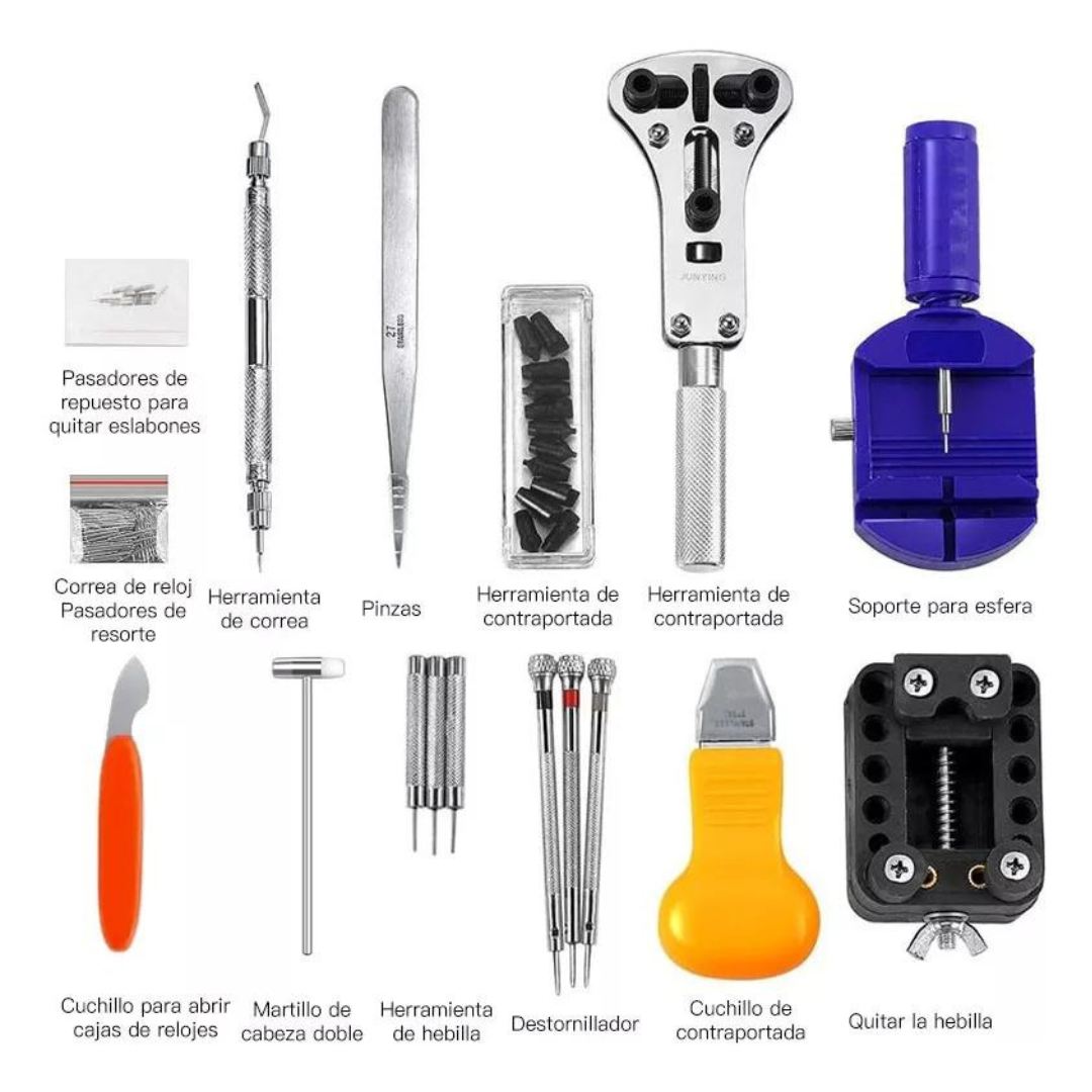 Kit Herramientas Reparacion Reloj