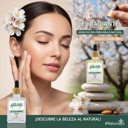 Kit Trío Belleza Natural - Línea Aceites de Almendras Naturalys