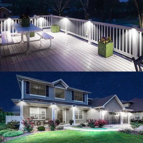 Luces LED solares para exteriores 4pack