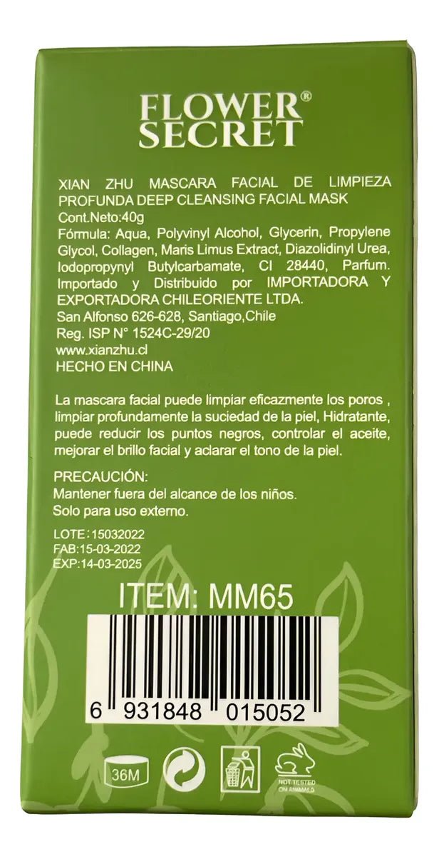 MASCARILLA TE VERDE EN BARRA