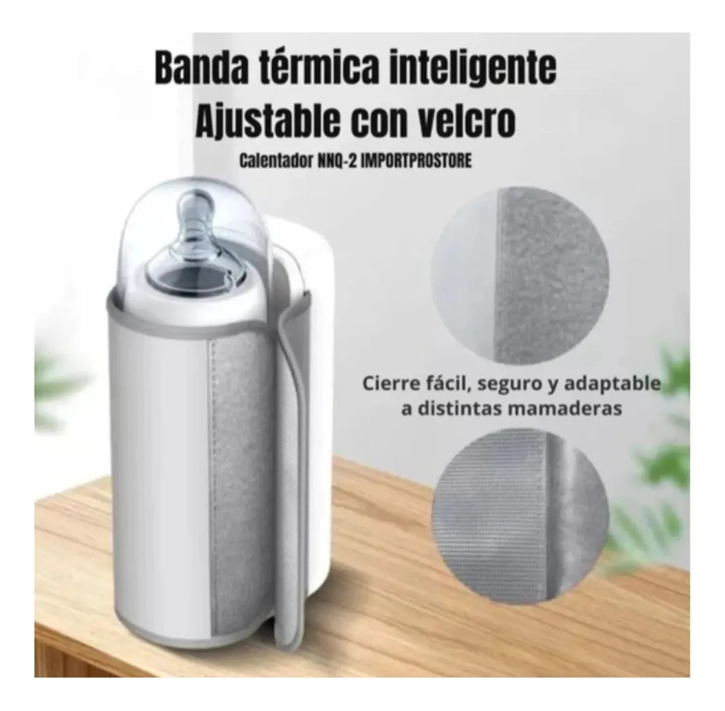 Calentador Biberones Portátil Recargable