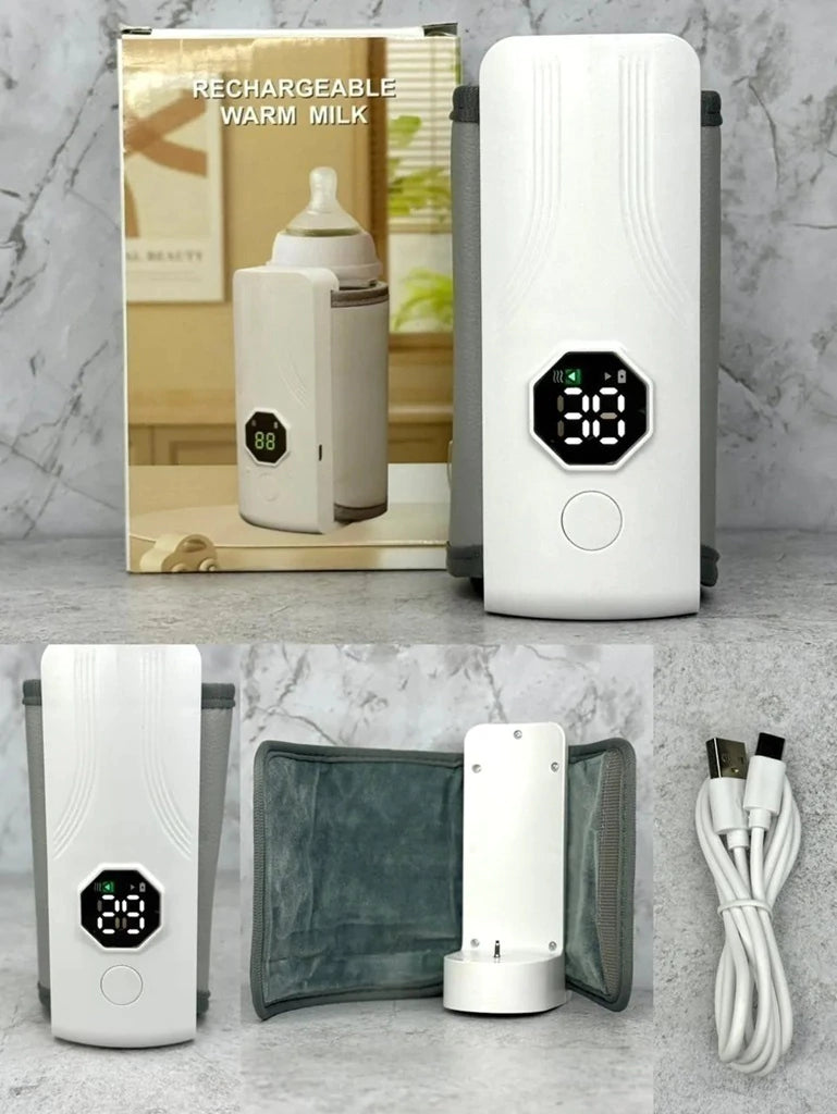 Calentador Biberones Portátil Recargable