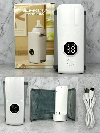 Calentador Biberones Portátil Recargable