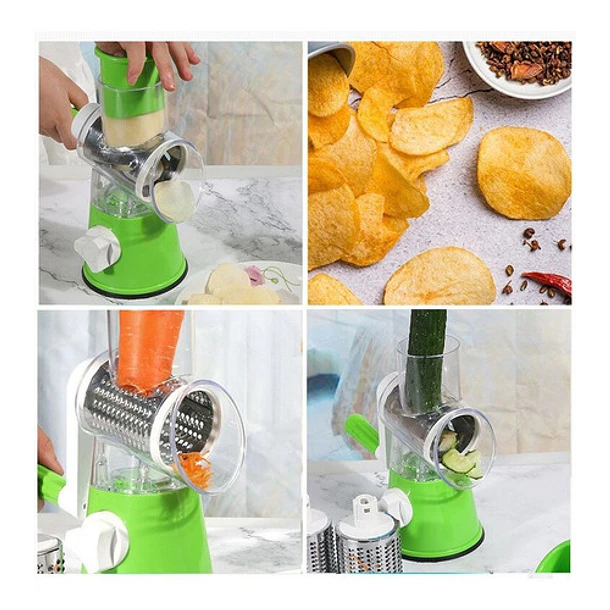 Rallador y Rebanador Multifuncional 3 en 1