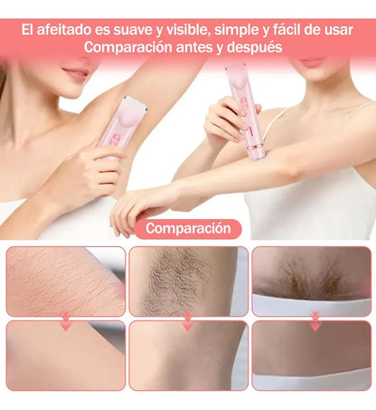 Depiladora Eléctrica 2 en 1