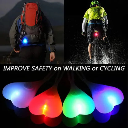 Luz Trasera LED Divertida para Bicicleta