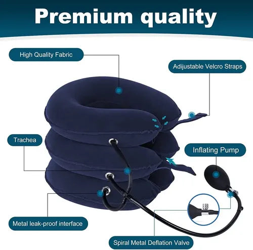 Cojin inflable cervical